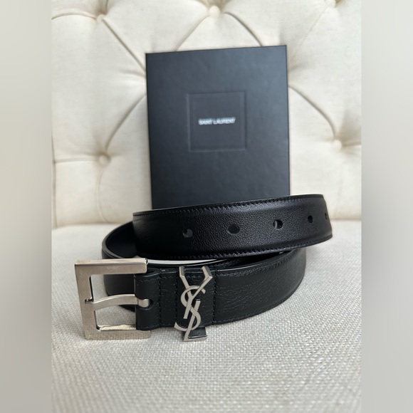 YSL Saint Laurent Belt - Cassandre Belt - Size 85cm or 34inches - Picture 1 of 4